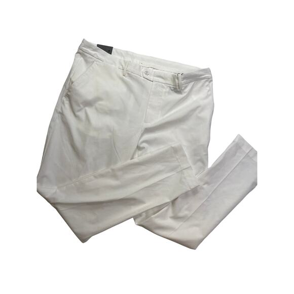 NWT. J. Lindeberg Vent Pant, White, 36x32 - Picture 3 of 4